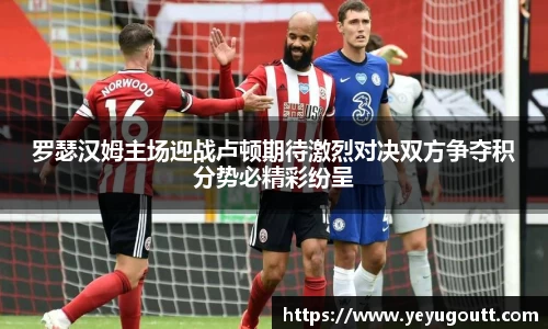 罗瑟汉姆主场迎战卢顿期待激烈对决双方争夺积分势必精彩纷呈